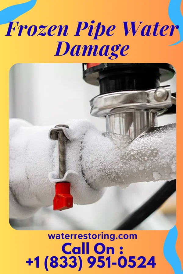 Frozen Pipe Water Damage in Taylor Creek, OH